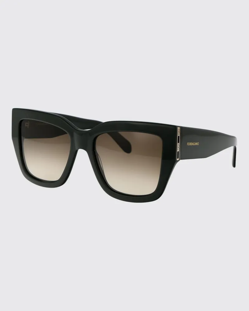 Ferragamo Sonnenbrille damen Grün