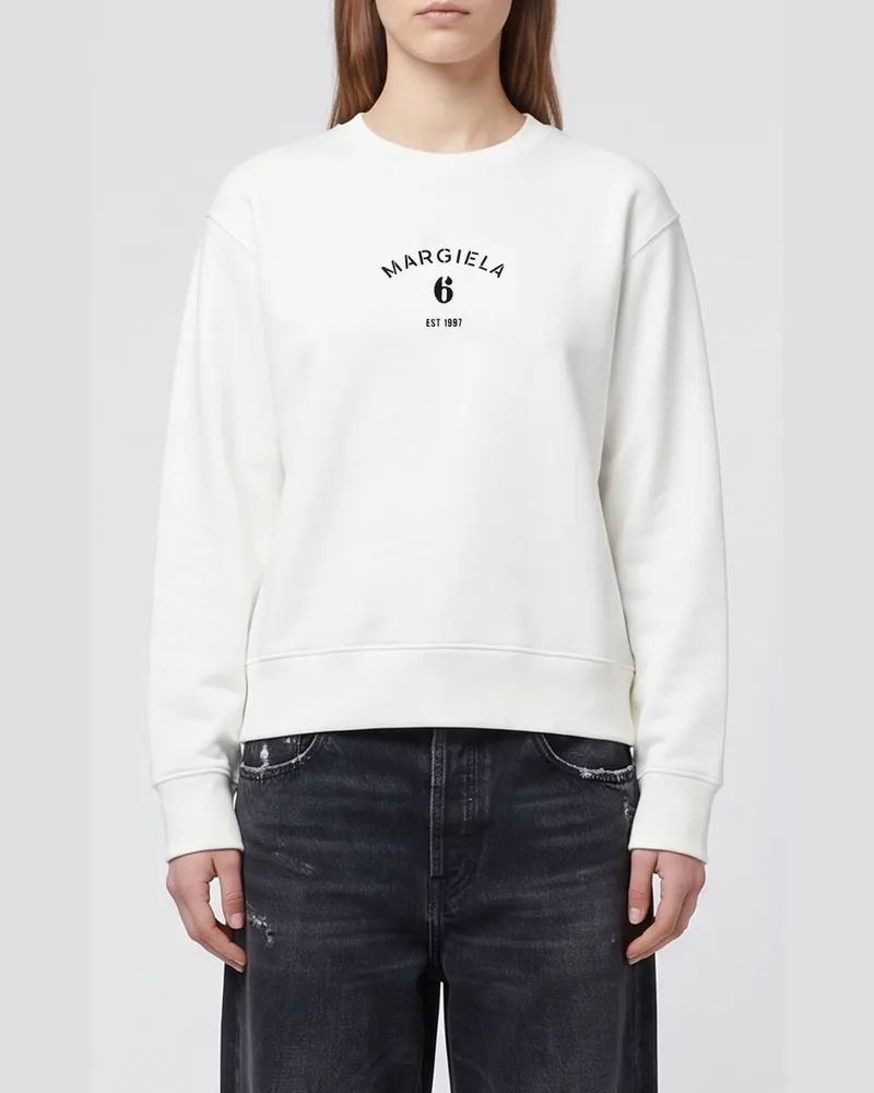 Maison Margiela Sweatshirt damen Weiß
