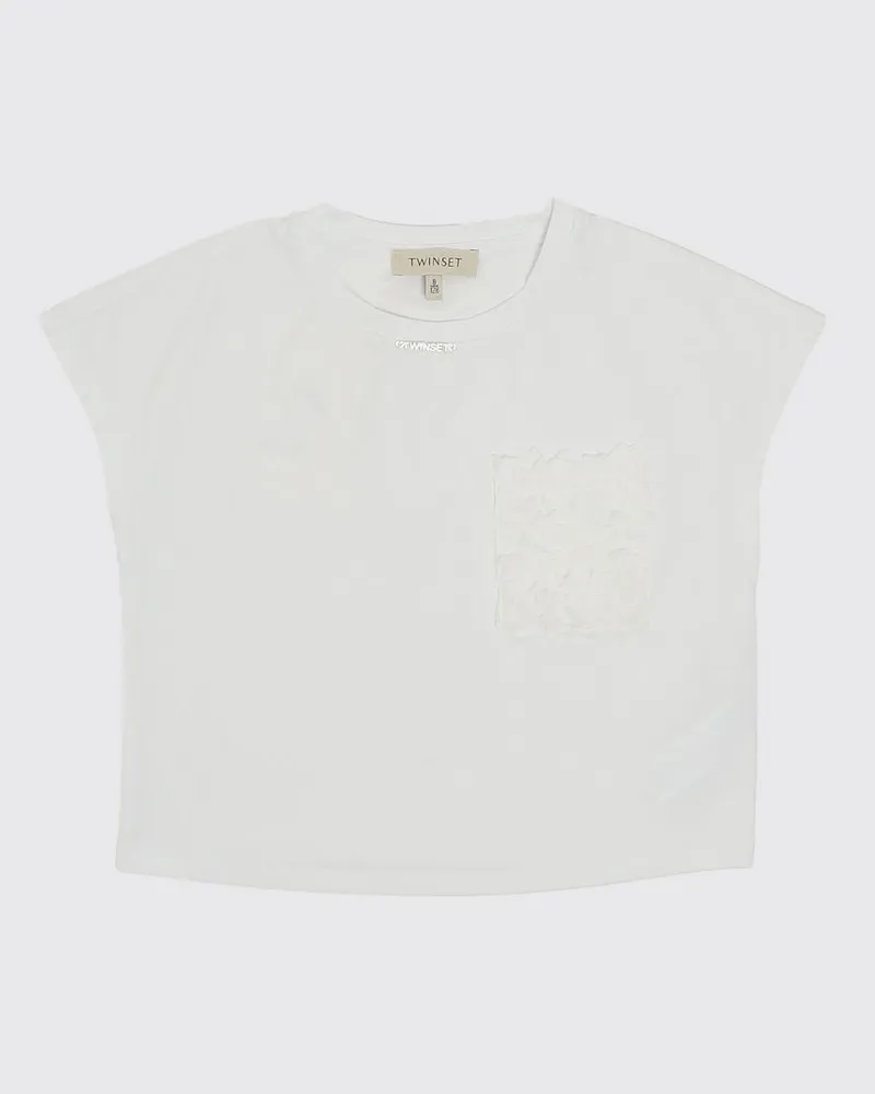 Twin-Set T-shirt kinder Weiß