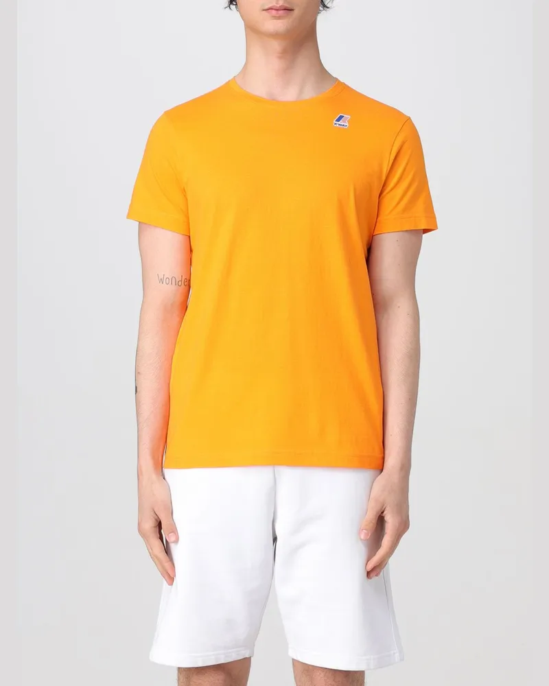 K-Way T-shirt herren Orange