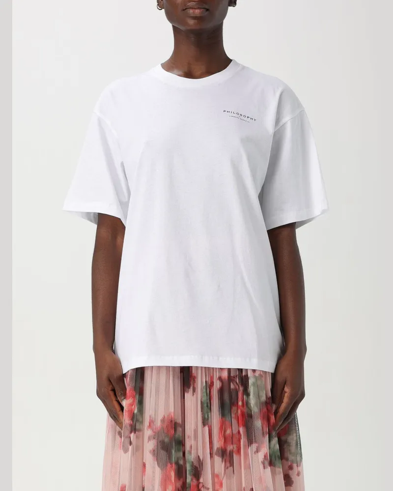 Philosophy Di Lorenzo Serafini T-shirt damen Weiß