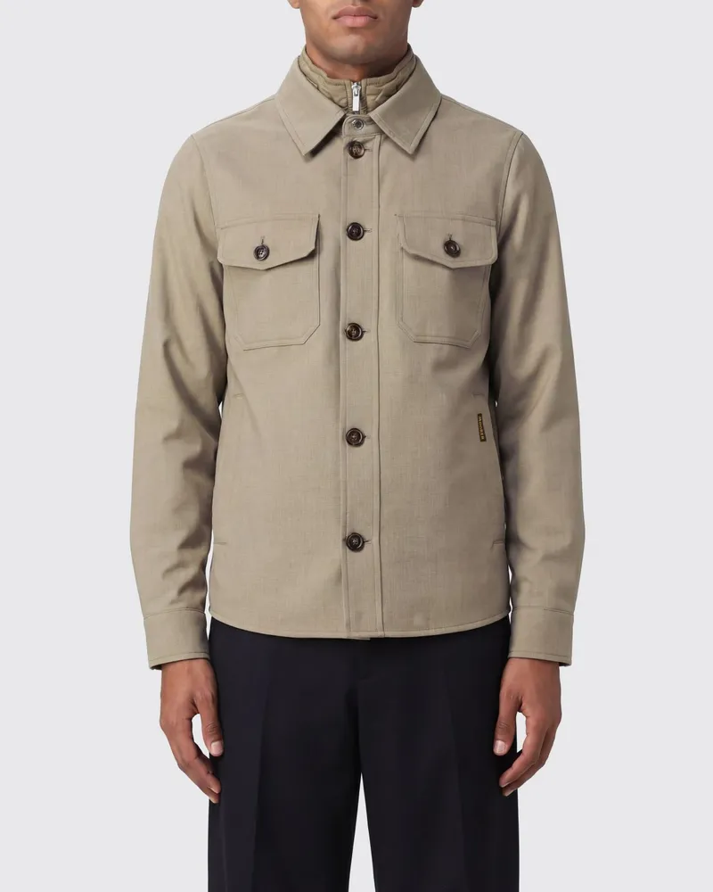 MOORER Jacke herren Sand