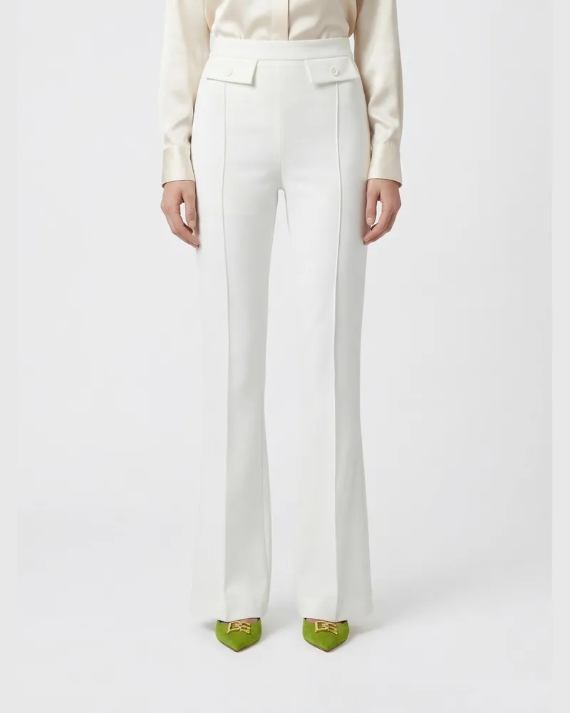 Elisabetta Franchi Hose damen Ivory