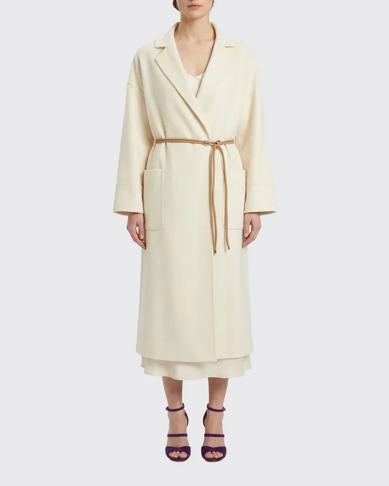 AGNONA Mantel damen Weiß