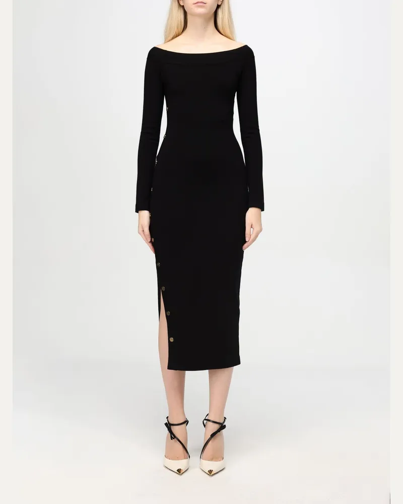 Elisabetta Franchi Kleider damen Schwarz