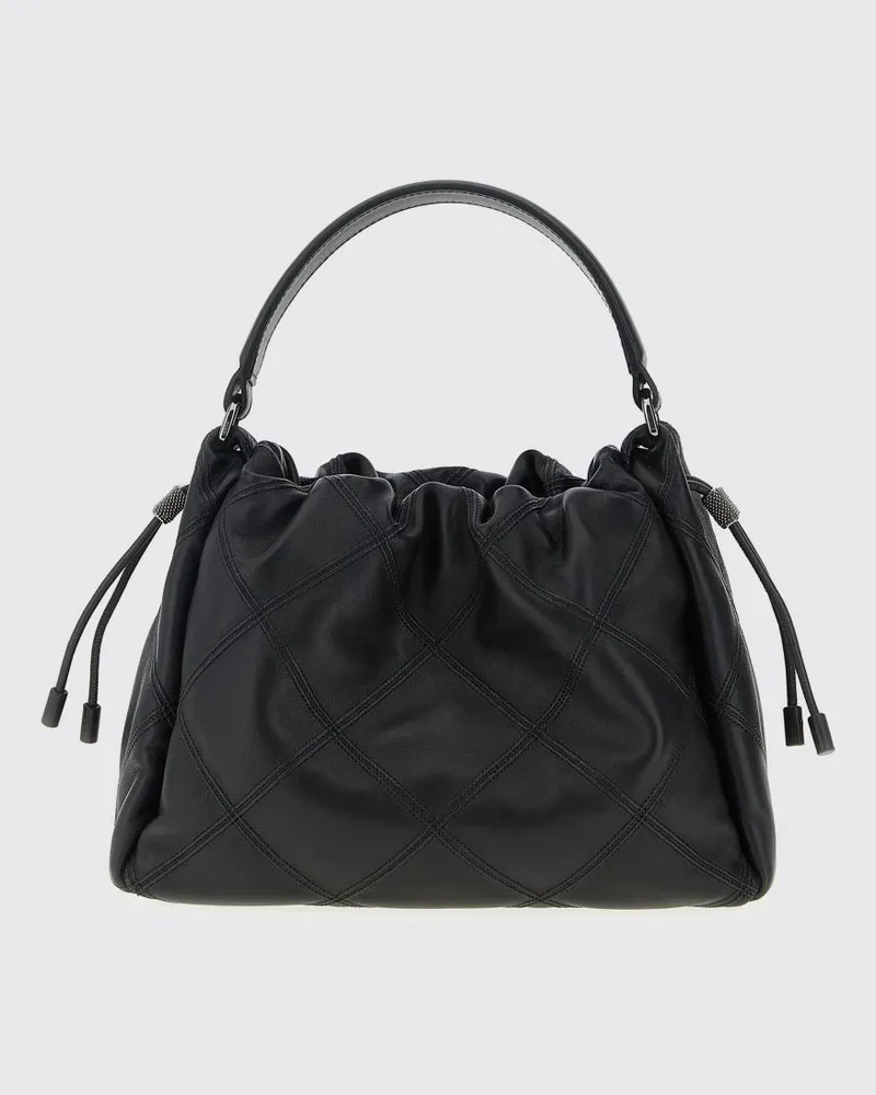 Brunello Cucinelli Schultertasche damen Schwarz