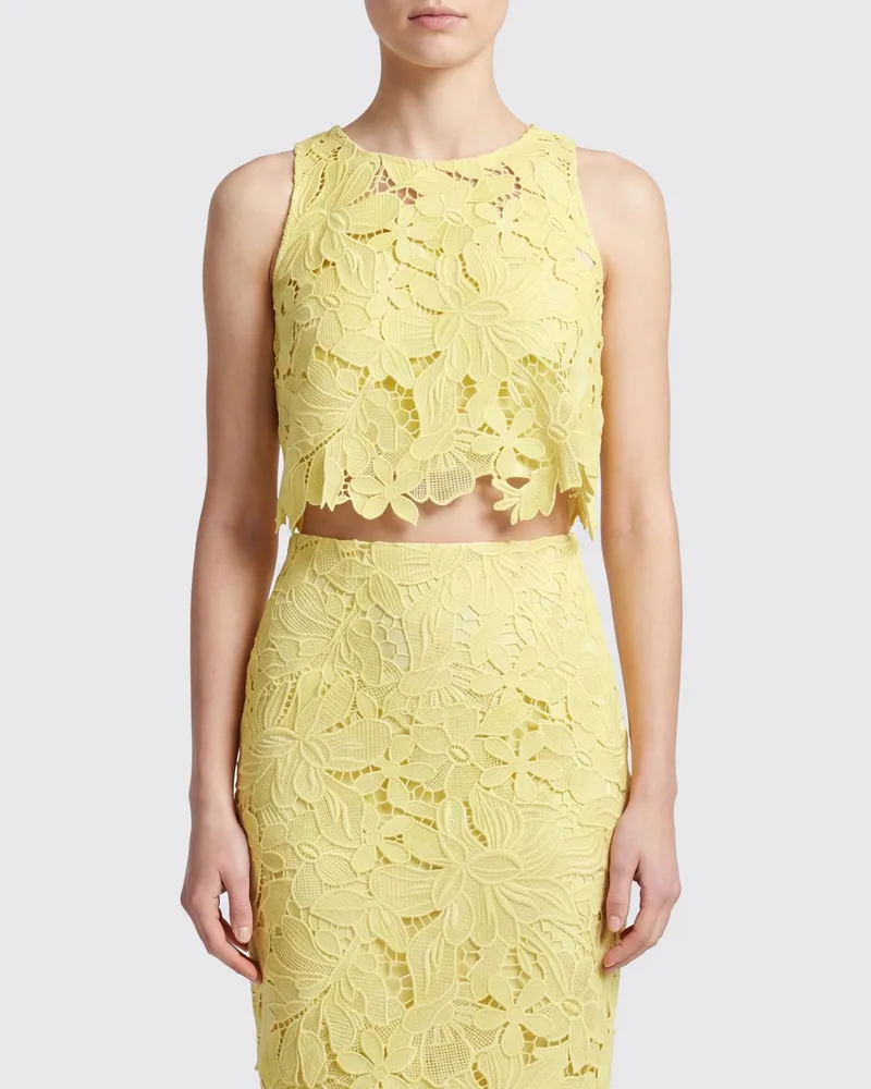 SPORTMAX Kleid damen Zitronengelb