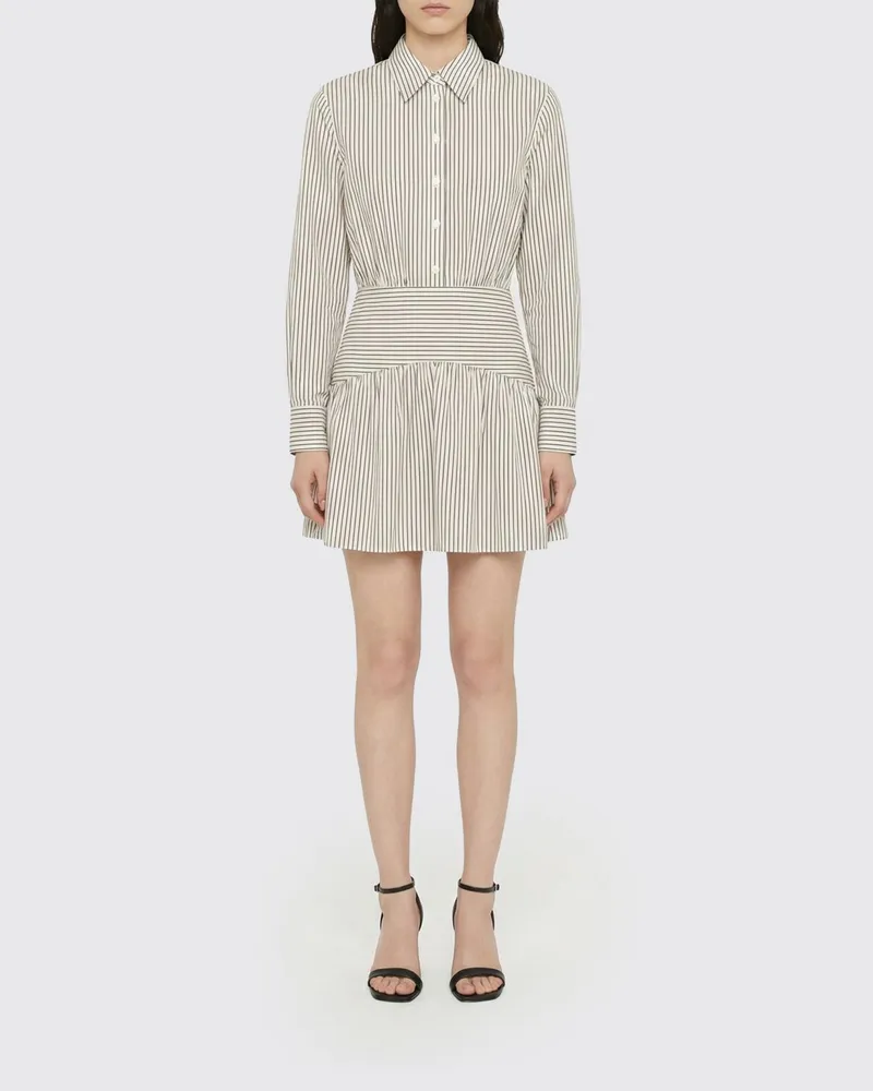 STAUD Kleid damen Weiß