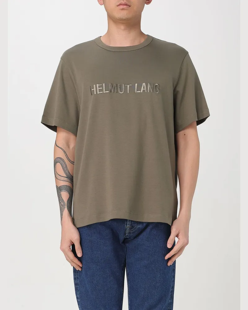 Helmut Lang T-shirt herren Beige