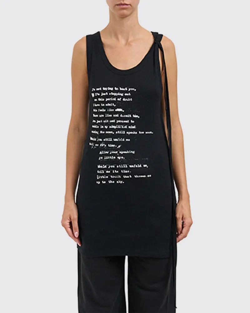 Ann Demeulemeester Top damen Schwarz