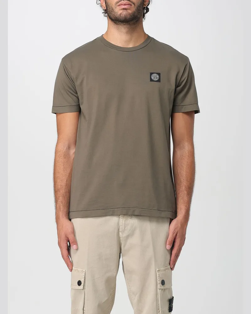 Stone Island T-shirt herren Military