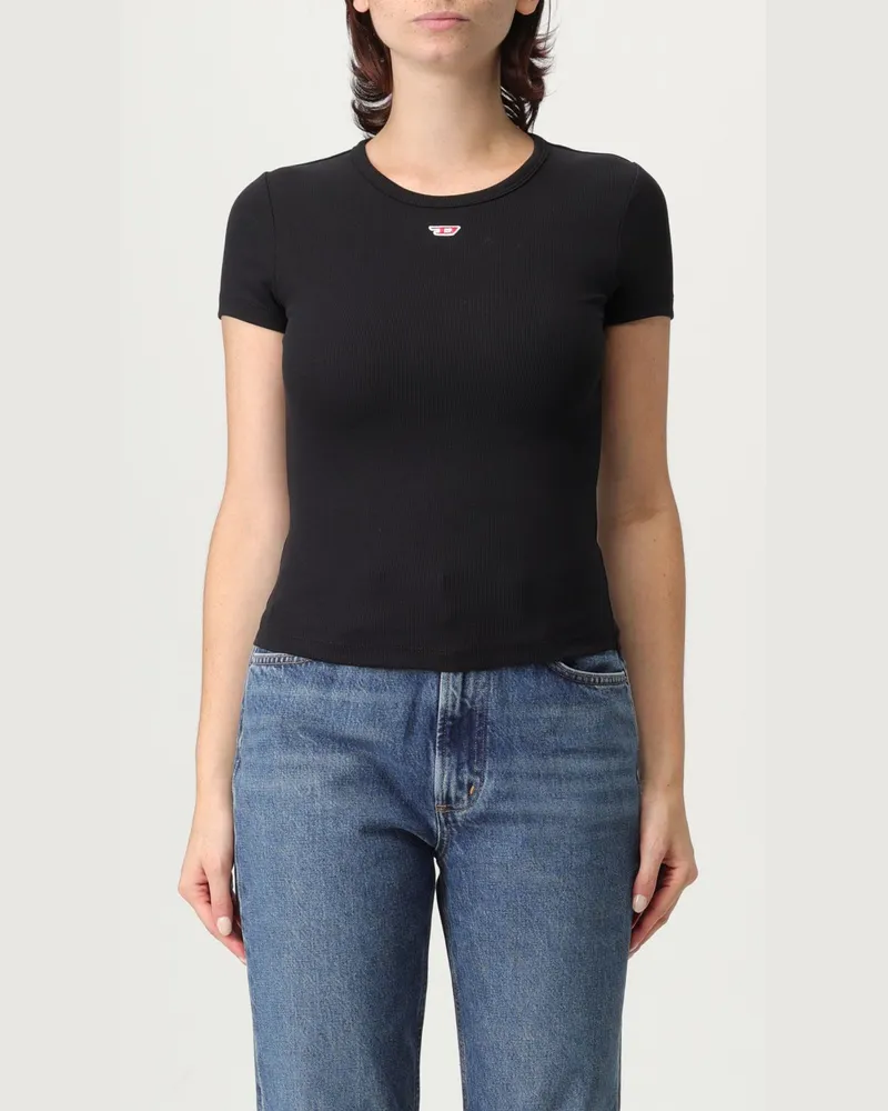 Diesel T-shirt damen Schwarz
