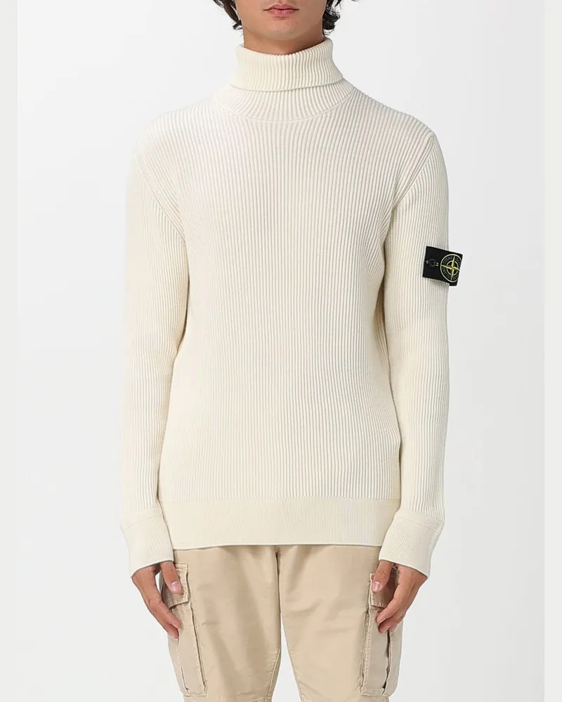 Stone Island Pullover herren Weiß