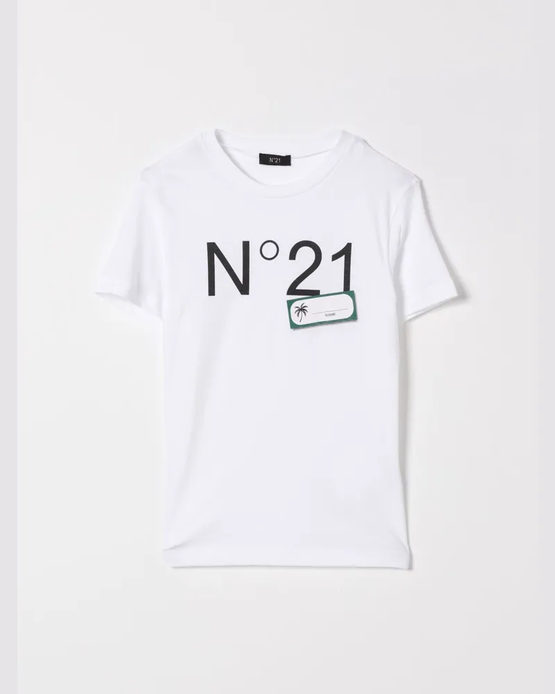 N° 21 T-shirt kinder Weiß