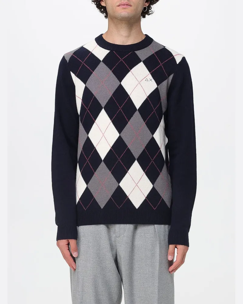 Sun68 Pullover herren Navy