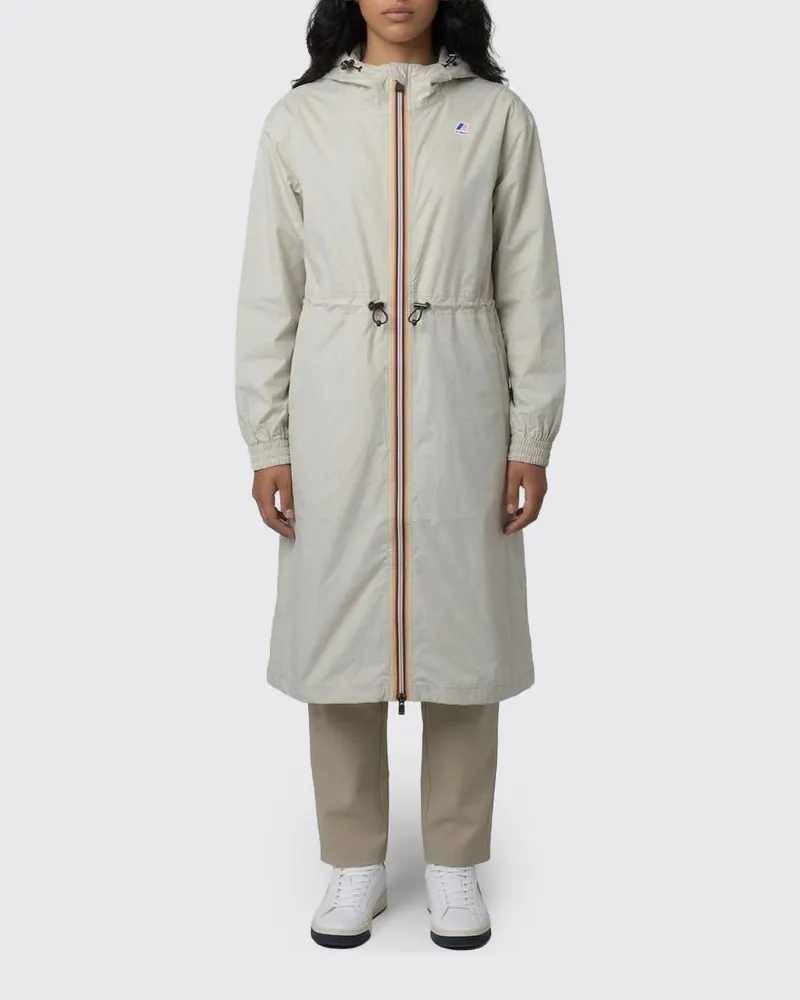 K-Way Mantel damen Beige
