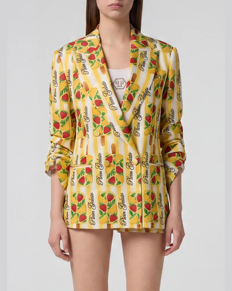 Philipp Plein Blazer damen Gelb