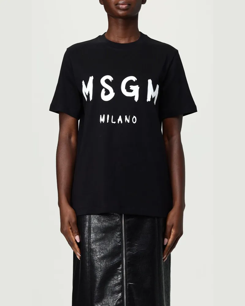 MSGM T-shirt damen Schwarz
