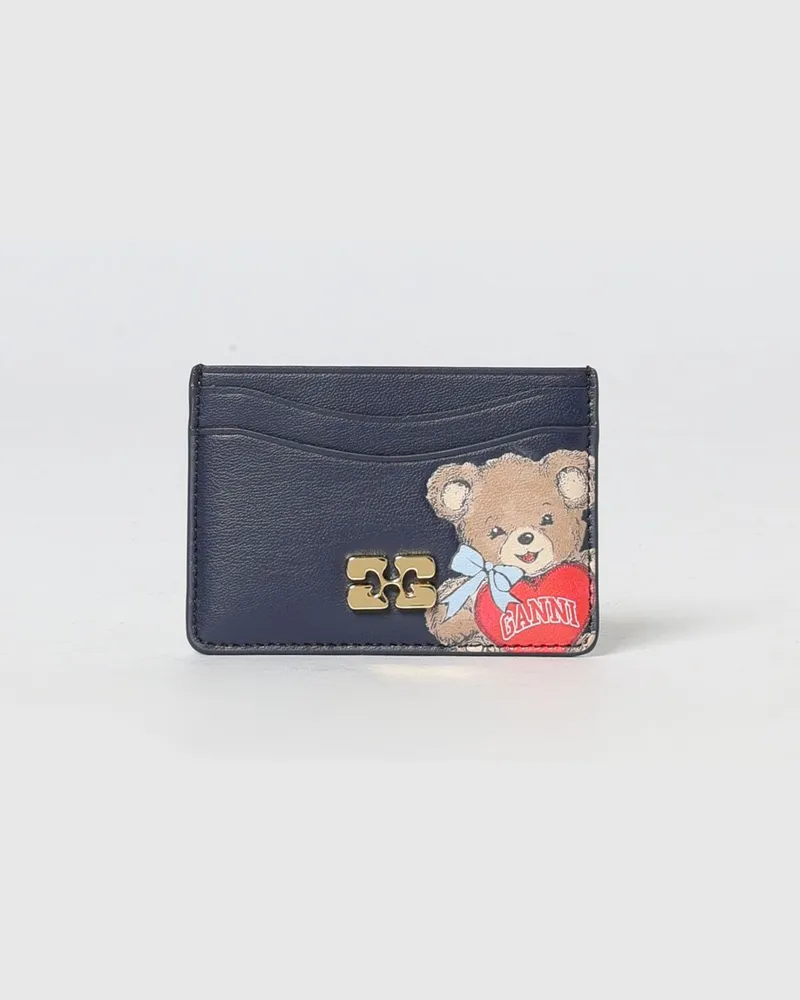 Ganni Geldbörse damen Schwarz