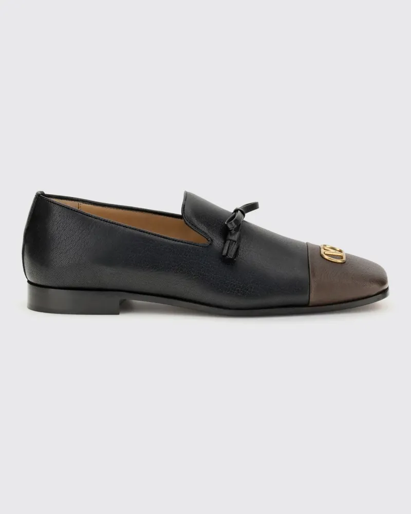 Valentino Garavani Mokassins herren Schwarz