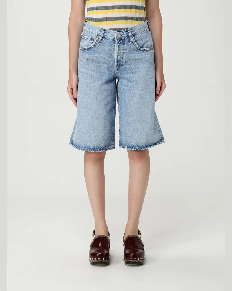 AGOLDE Shorts damen Denim