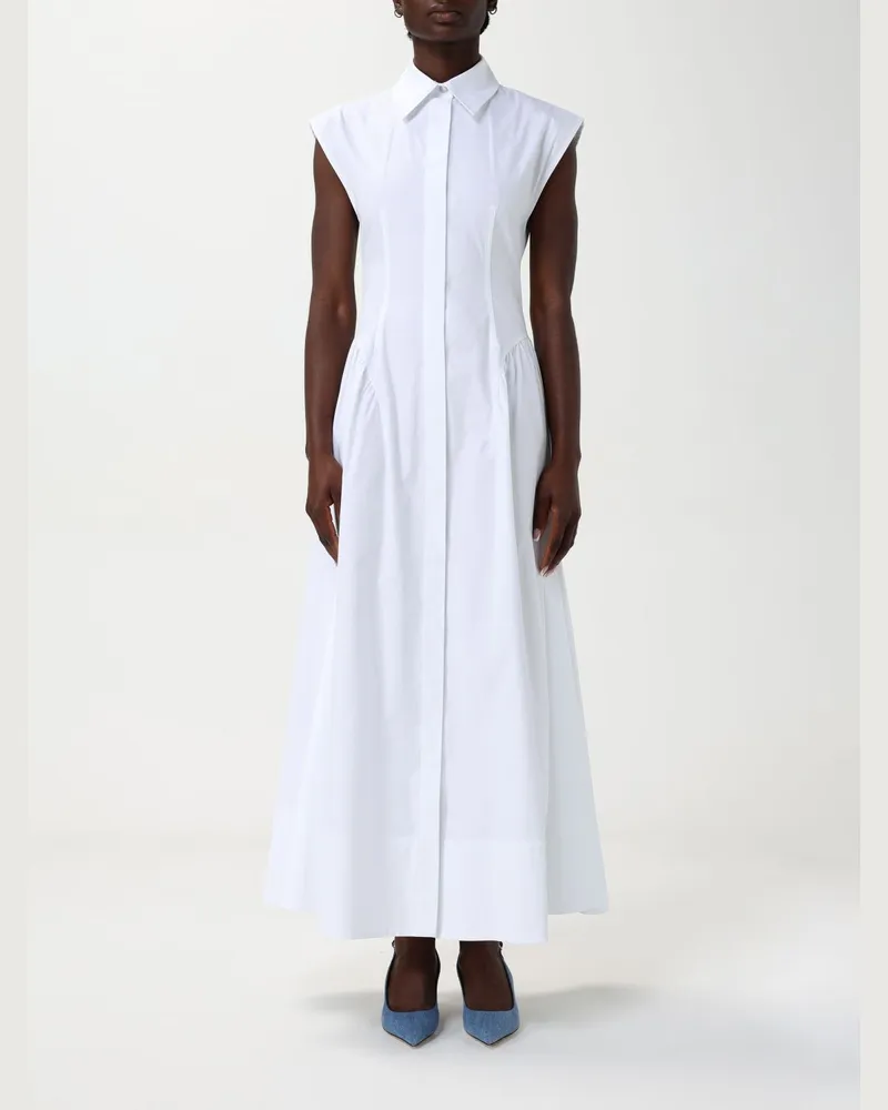 SPORTMAX Kleider damen Weiß