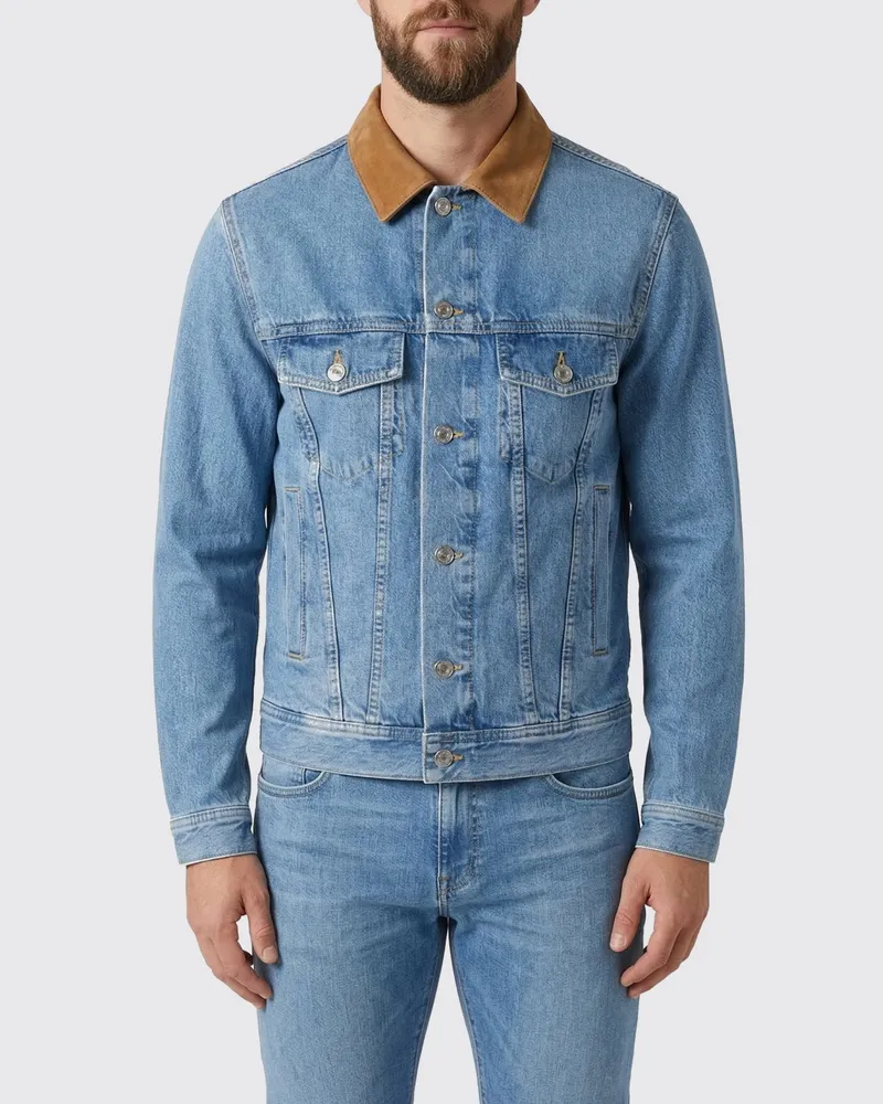 Jacob Cohën Jacke herren Hellblau