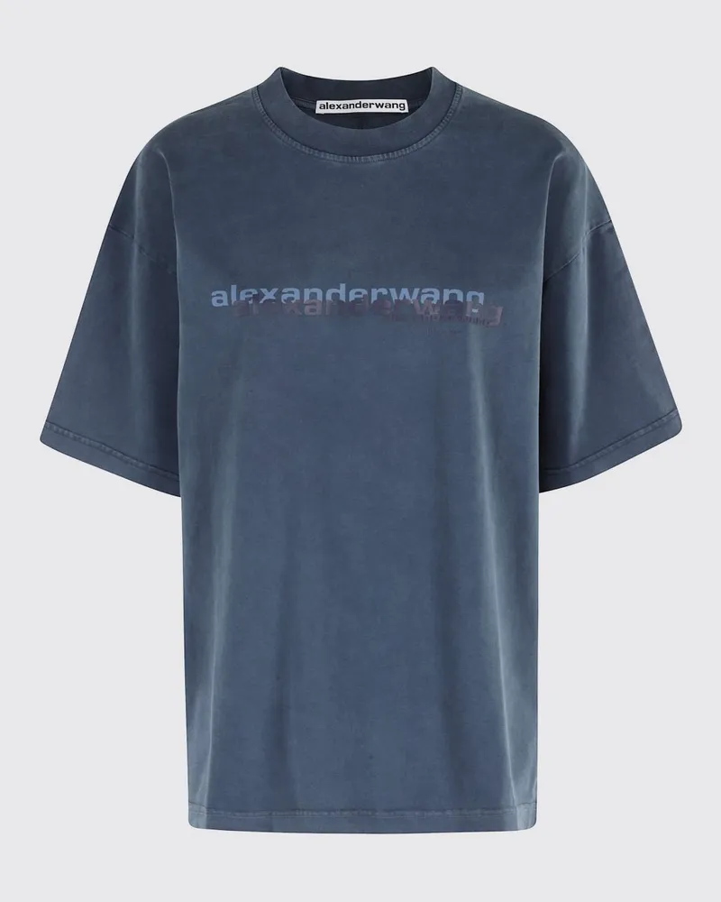Alexander Wang T-shirt damen Blau