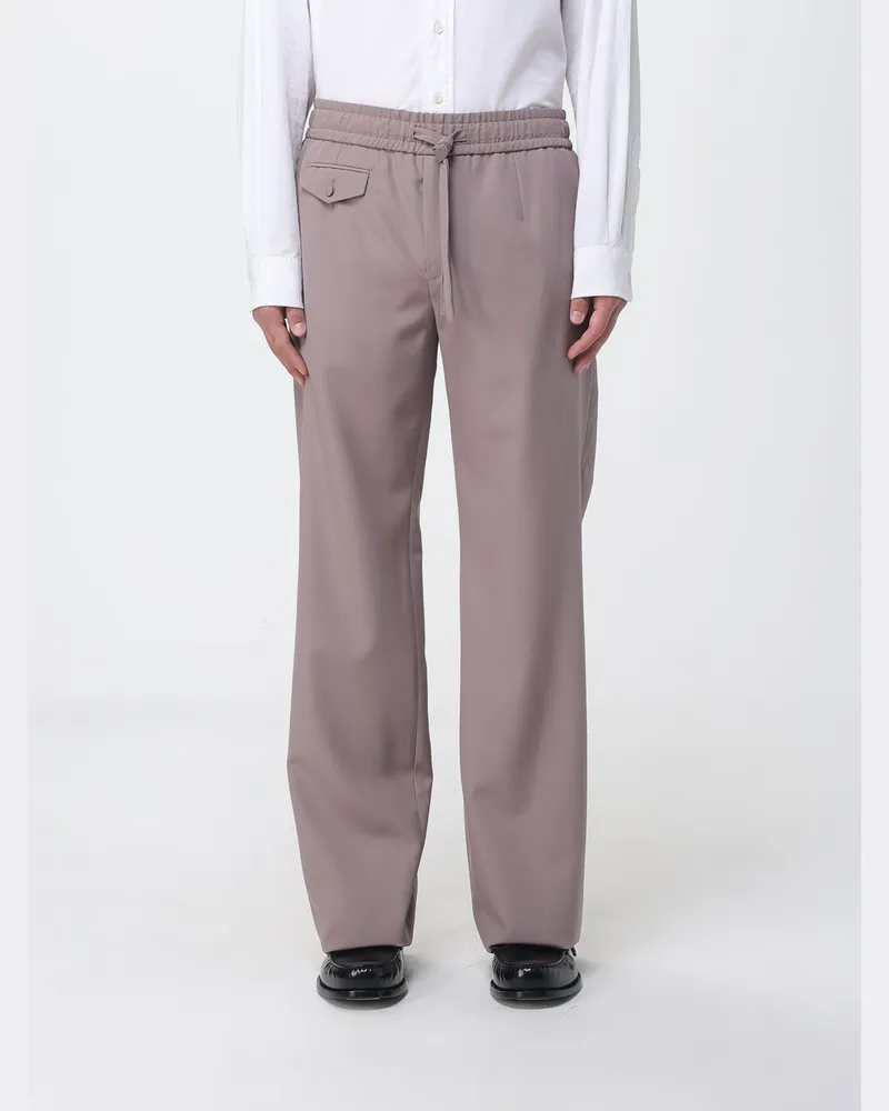 Dolce & Gabbana DOLCE  GABBANA Wollhose Dolce & Gabbana mit Kordelzug Braun