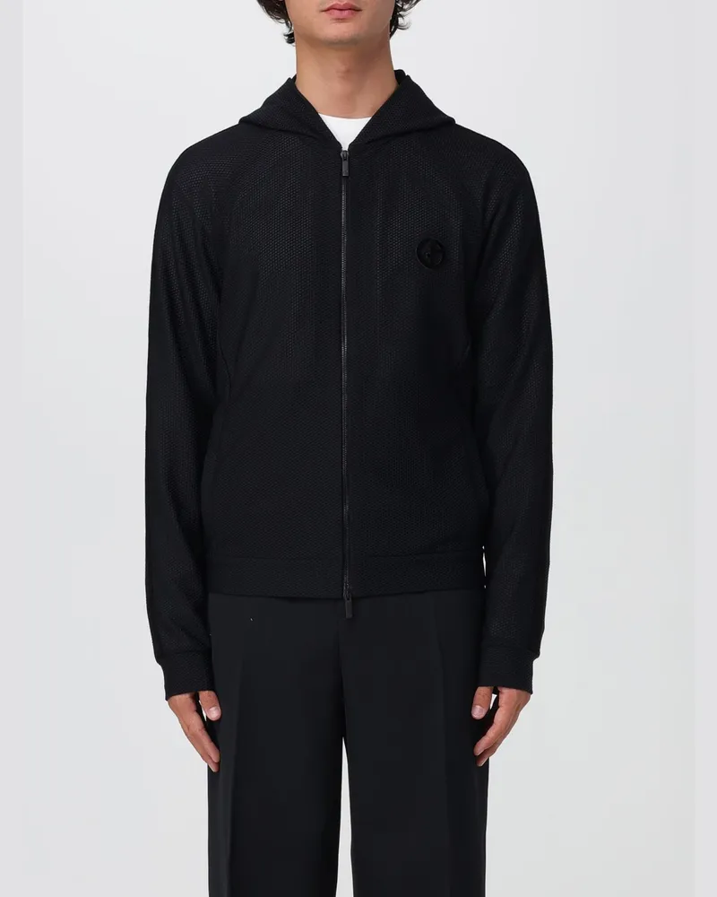 Giorgio Armani Jacke herren Schwarz