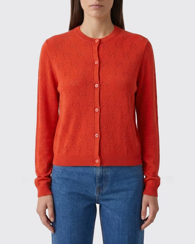 Gucci Strickjacke damen Rot