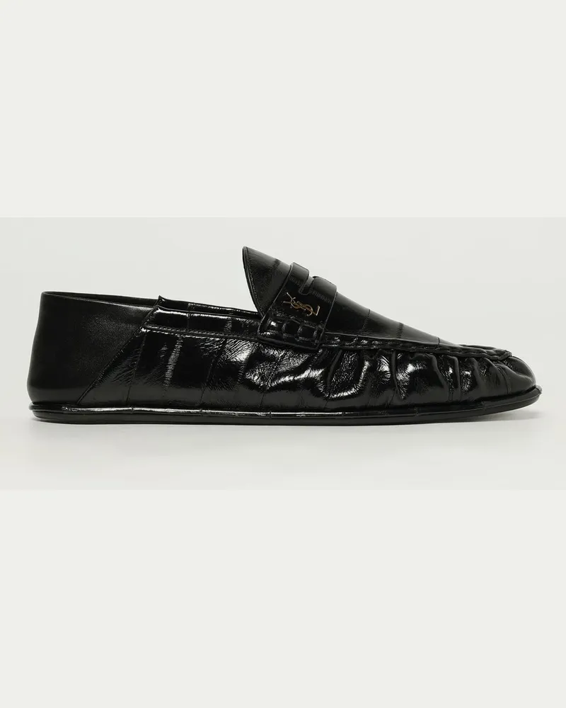 Saint Laurent Mokassins herren Schwarz