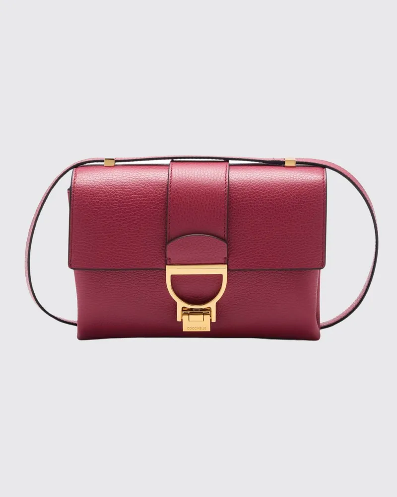 Coccinelle Schultertasche damen Weinrot