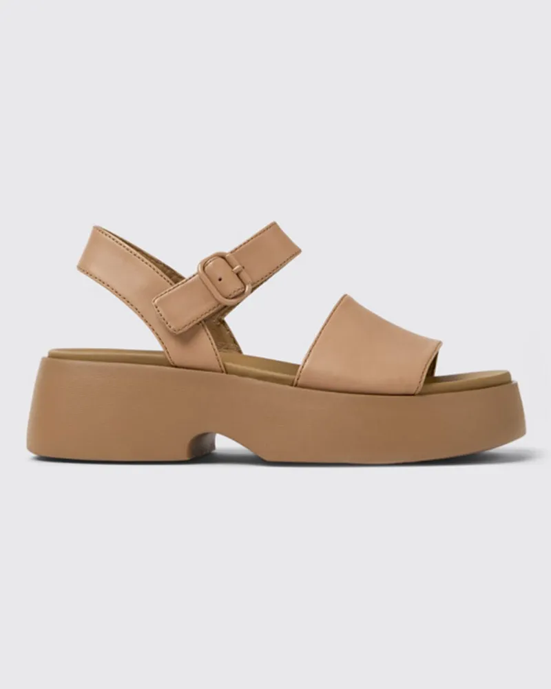 Camper Flache sandalen damen Nude