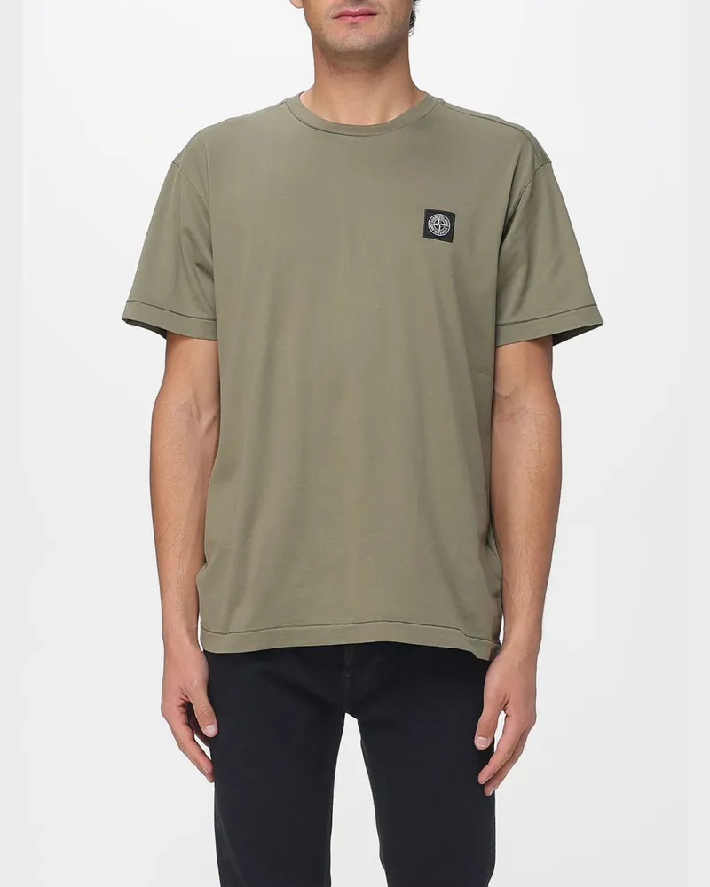 Stone Island T-shirt herren Military