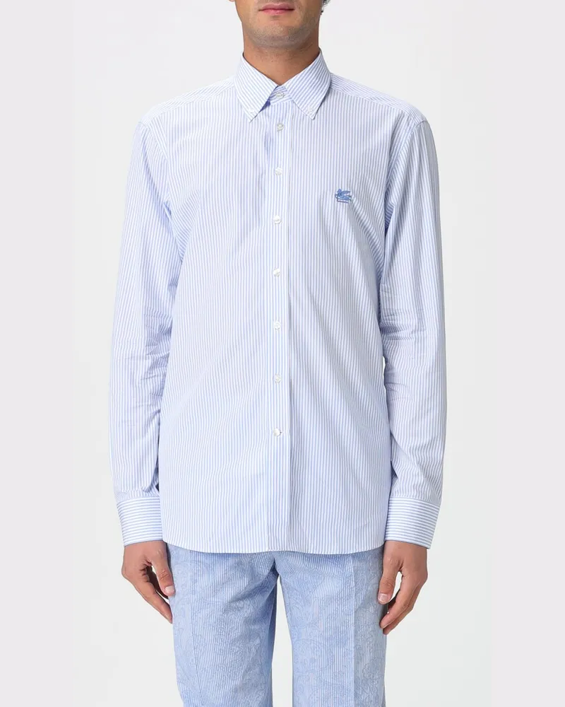Etro Hemd herren Hellblau