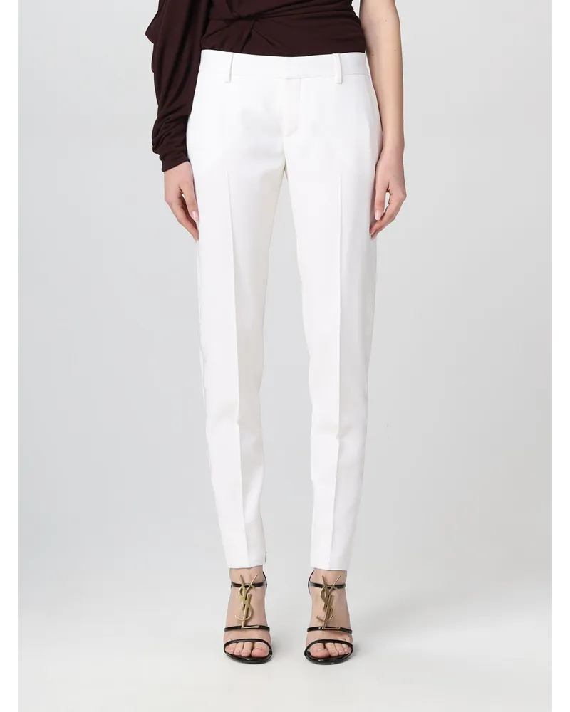 Saint Laurent Hose damen Weiß