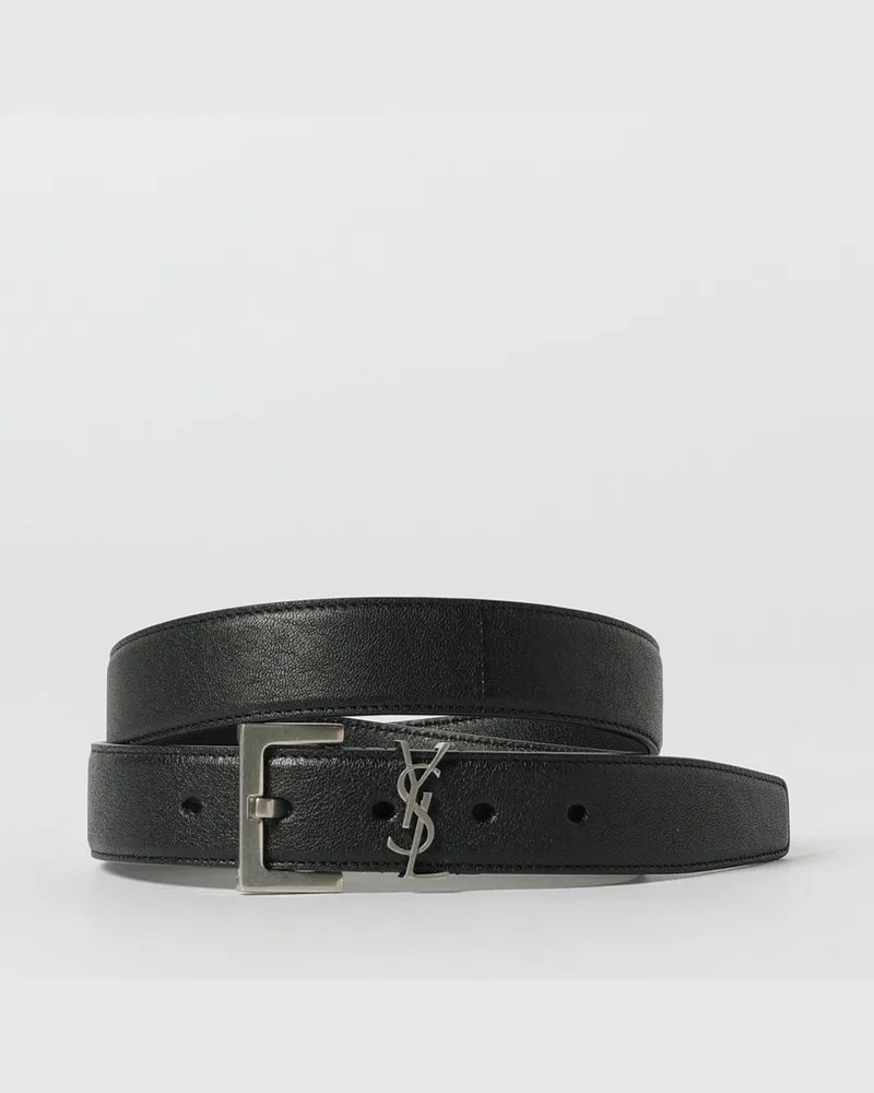 Saint Laurent Grtel herren Schwarz