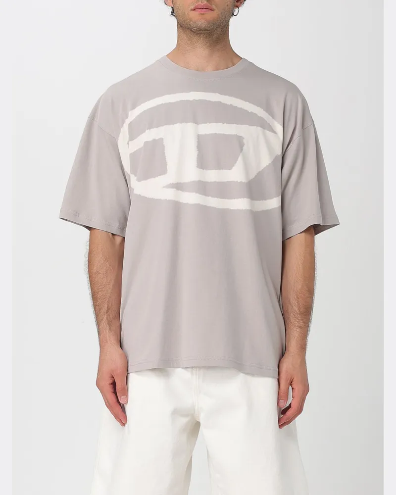 Diesel T-shirt herren Grau