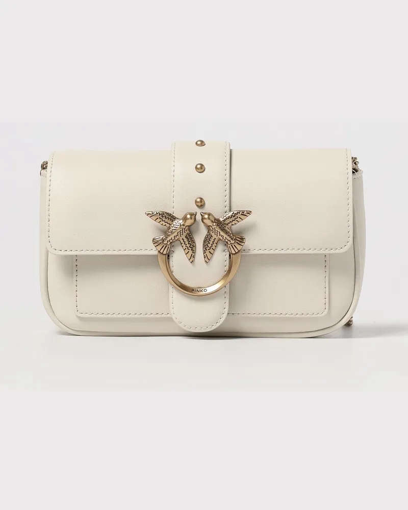 Pinko Schultertasche damen Weiß