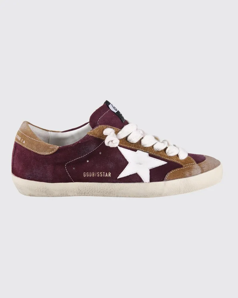 Golden Goose Schuhe herren Burgunderrot