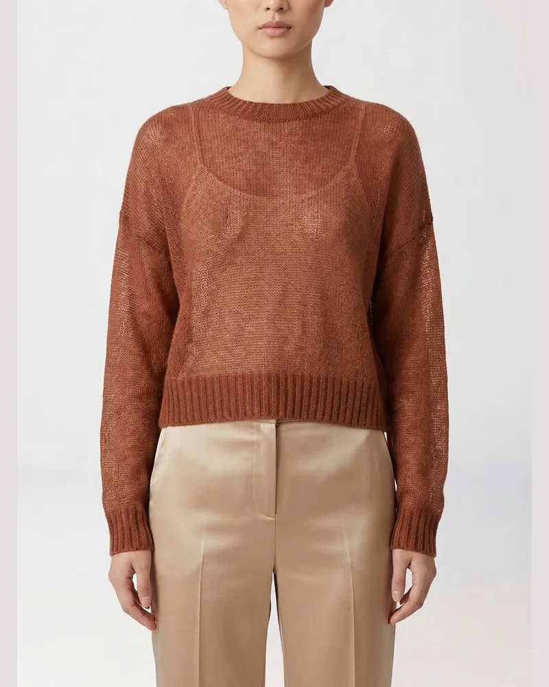 Brunello Cucinelli Pullover damen Braun