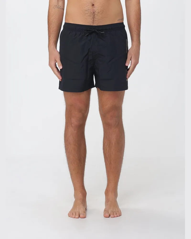EA7 Badeanzug aus Polyester Schwarz
