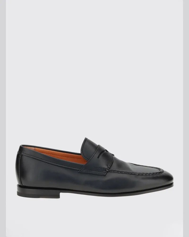 Santoni Mokassins herren Schwarz