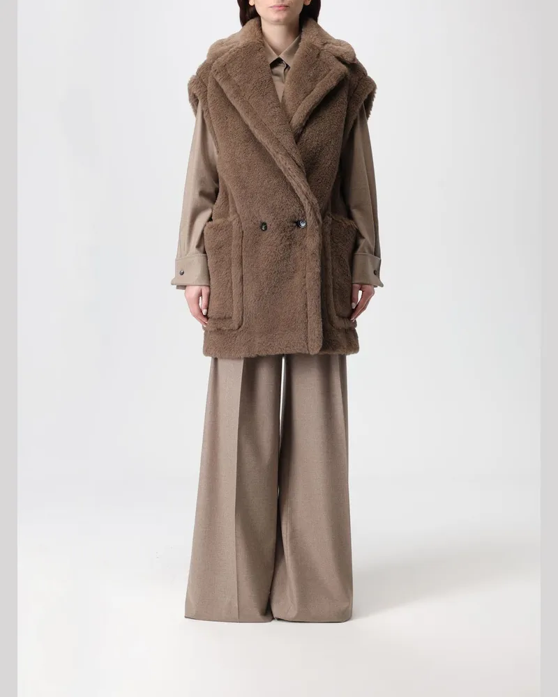 Max Mara Mantel damen Braun