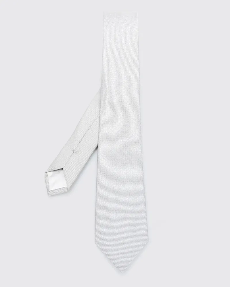 Giorgio Armani Krawatte herren Silber