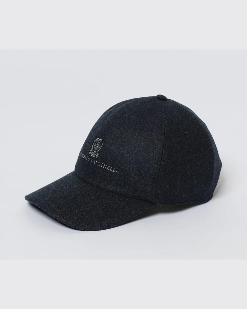 Brunello Cucinelli Hut herren Blau