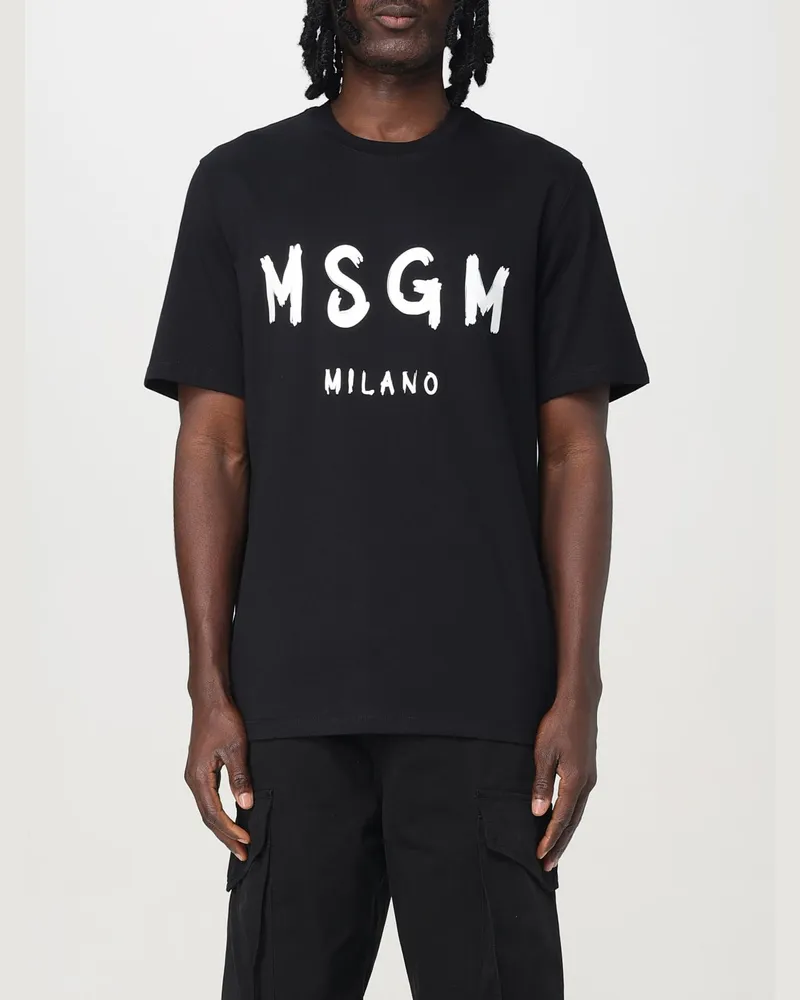 MSGM T-shirt herren Schwarz