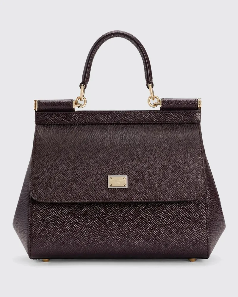 Dolce & Gabbana Handtasche damen Dolce & Gabbana Weinrot