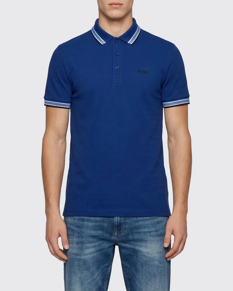 HUGO BOSS T-shirt herren Blau